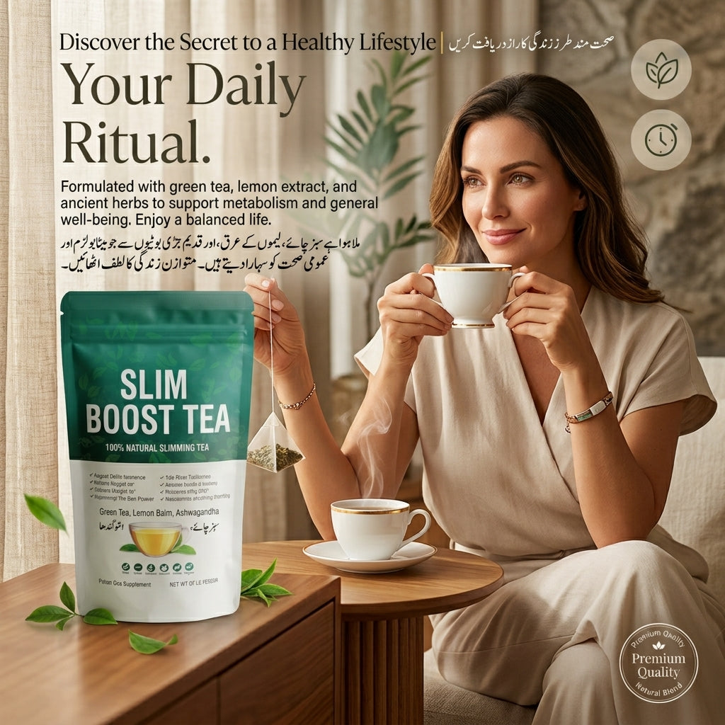 Auric Beauty Organic Slim Tea | Stub Burn Belly Heaviness. ( Sale UOTO 15% OFF)